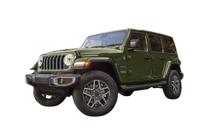 Rent Jeep Wrangler 4x4 luxury car in JVC Dubai 500 AED/day