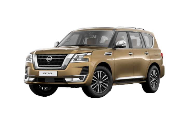 Rent Nissan Patrol luxury SUV in JVC Dubai 600 AED/day