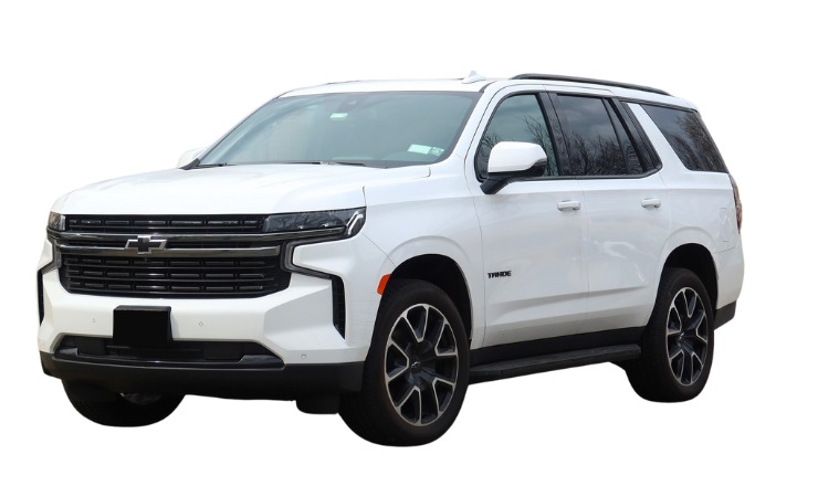 Chevrolet Tahoe luxury full-size SUV rental JVC Dubai 600 AED/day